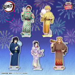 アニメ「鬼滅の刃」 スタンド付きアクリルプレート～漆ノ章 in ナムコ～