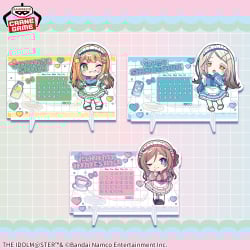 学園アイドルマスター きゅるぽっぷん アクリル万年カレンダーvol.3