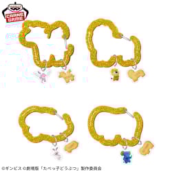 たべっ子どうぶつ THE MOVIE アクリルカラビナキーチャーム