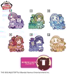 学園アイドルマスター きゅるぽっぷん おなまえラバーバッジvol.2